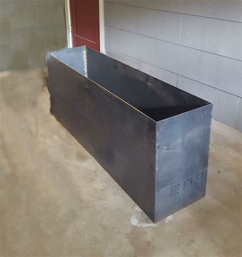 custom planter metal boxes made to order|custom planter boxes raised garden.